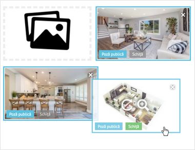 Lucrul cu imagini in interfata CRM REBS